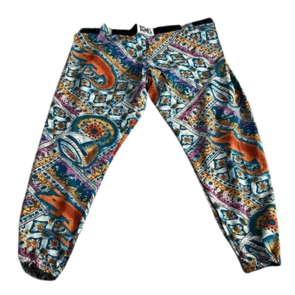 NWT Vintage Dunes Pacific Beach Men’s Parachute Surfer Beach Velcro Pants Size S
